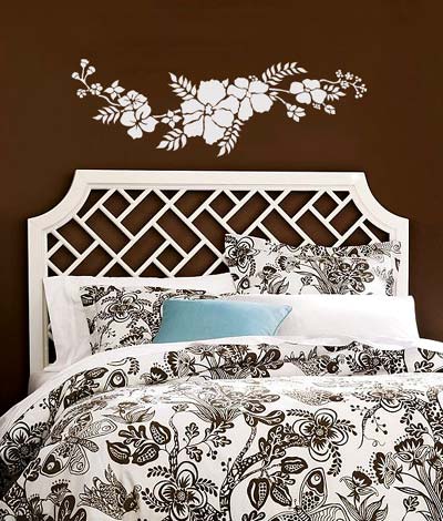Personalized Wall  on Floral Wall Decal   Arts  Crafts And Design Finds