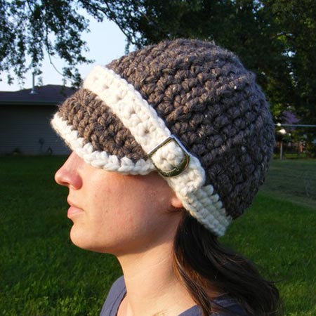 Crochet Buckle Beanie. Posted on March 31st, 2009 by Indee