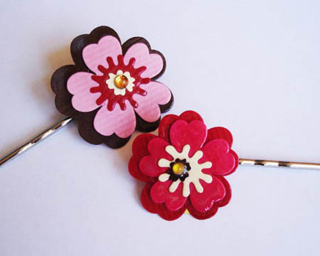 Flower Bobby Pins