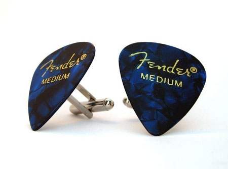 Fender Guitar Pick Cufflinks