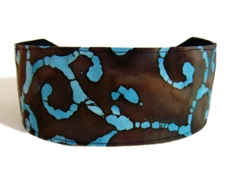 Brown and Turquoise Headband