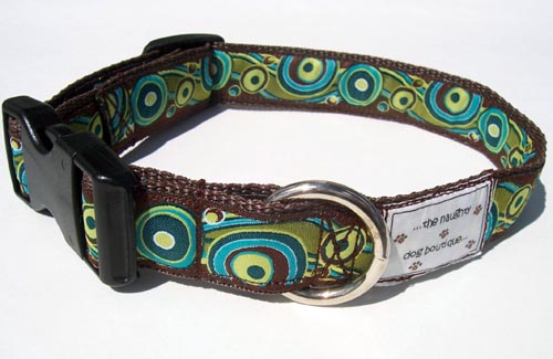 Modern Circles Dog Collar