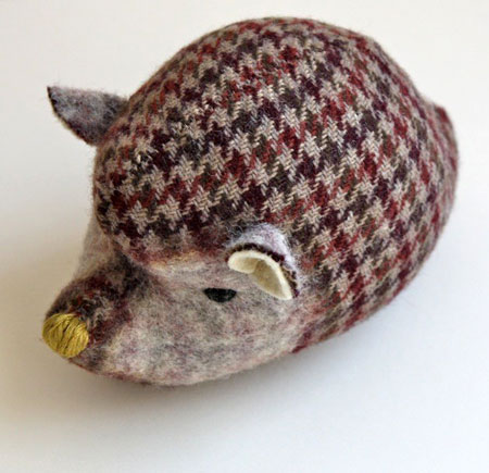 Wool Hedgehog Plushie