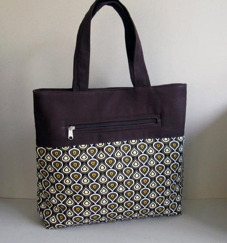Chocolate Brown Tote