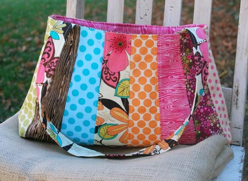 Quilted Patchwork Purse