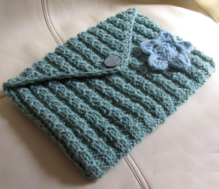 Sage Green Knit Tablet Case