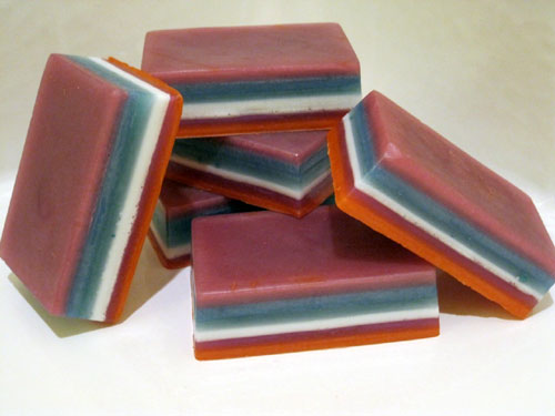 Layered Glycerin Soap