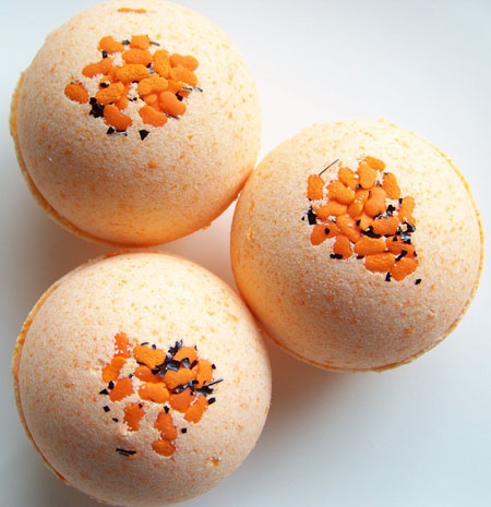 Pumpkin Scented Bath Bombs