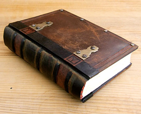 Upcycled Brown Leather Journal