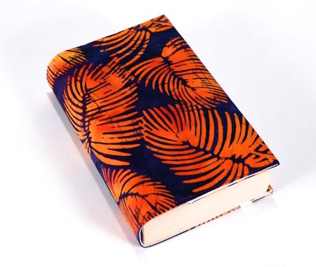 Batik Print Handmade Book Cover