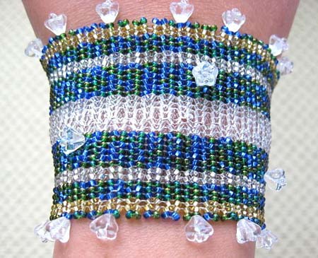 Czech Glass Beaded Bracelet