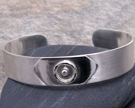 Solid Band Sterling Silver Cuff