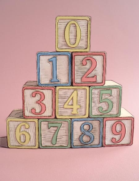 Number Blocks Print