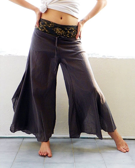 Loose Cotton Gypsy Pants