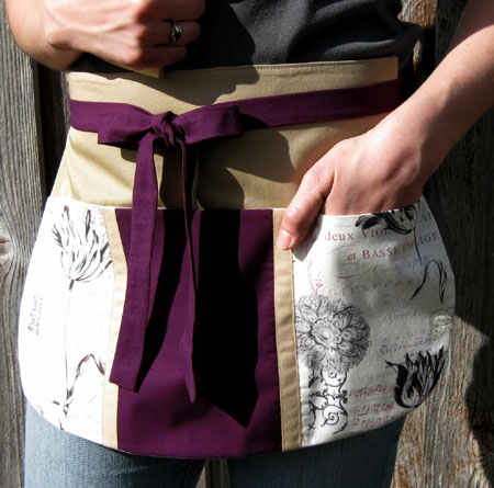 Utility Half Apron With Pockets