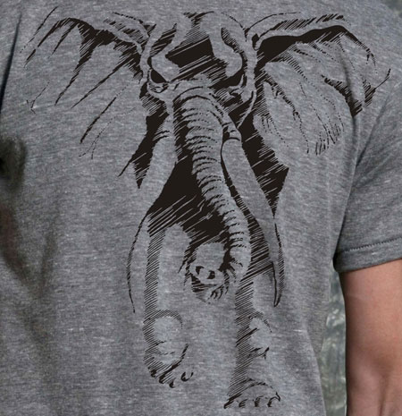 Ghost Elephant T-Shirt