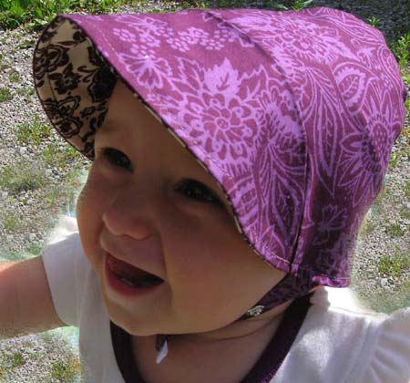 Reversible Baby Bonnet