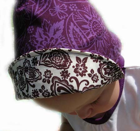 Reversible Baby Bonnet