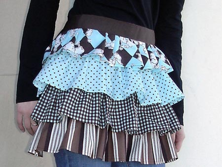 Ruffle Waist Apron