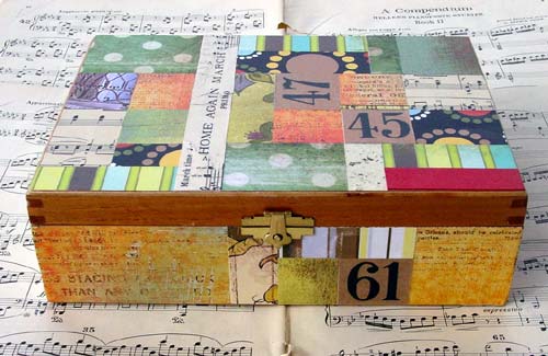 Decoupage Art | Treasure Box by Haru