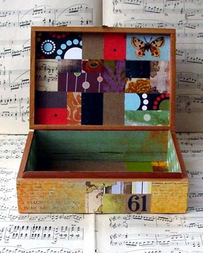 Decoupage Art | Treasure Box by Haru