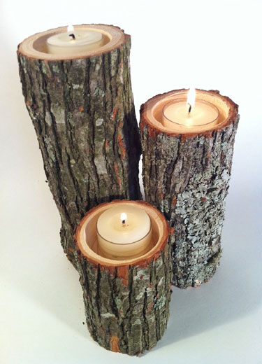 Tree Branch Candle Holders