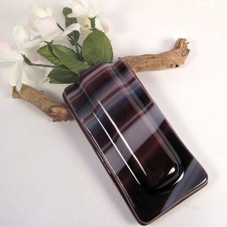 Fused Glass Pocket Vase