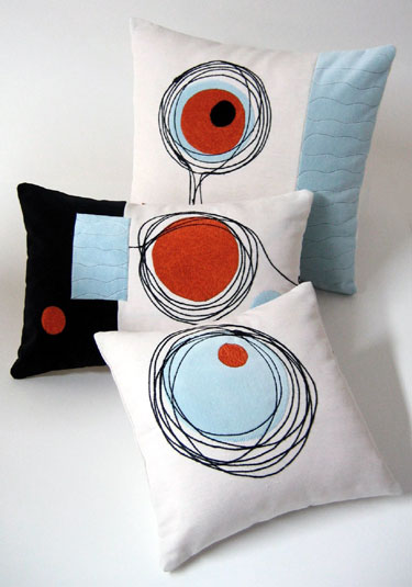 Modern Geometric Pillows