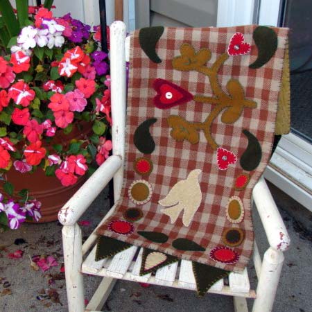 Applique Table Runner