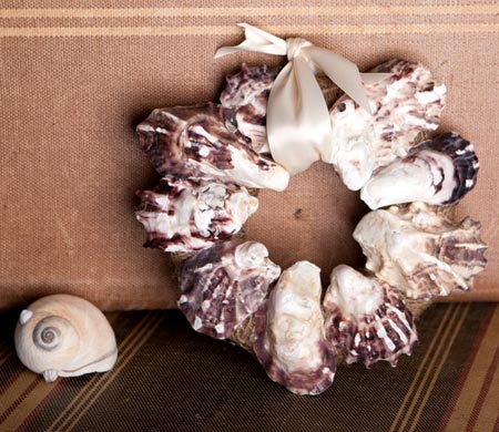 Oyster Shell Wreath