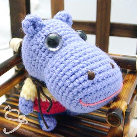 Amigurumi Hippo Pattern