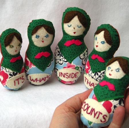 Plush Matryoshka Dolls