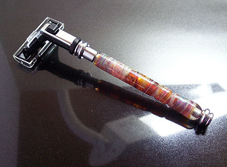 Lampwork Razor Handle