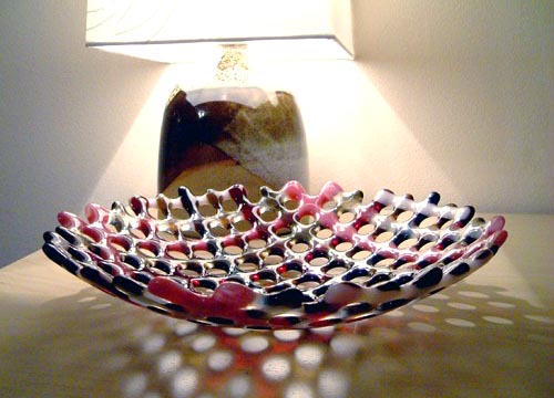 Fused Glass Latticeware Bowl