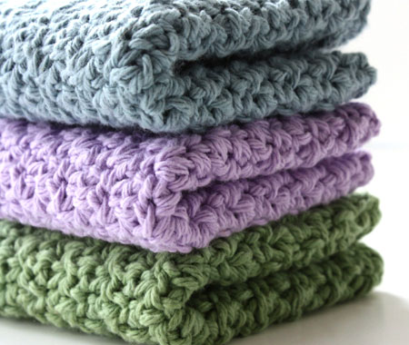 Eco Friendly Crochet Cotton Dishcloths