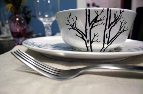 Hand Painted Dinner Place Settings