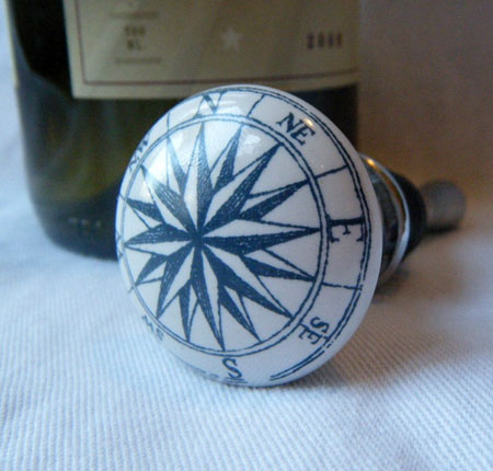 Compass Wine Bottle Stopper