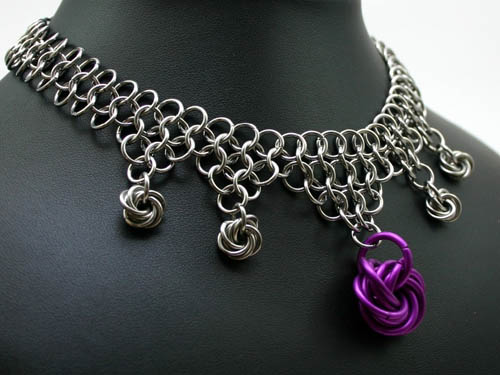 Moebius Ball Chainmaille Necklace