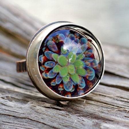 Floral Bloom Cocktail Ring