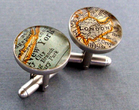 City Map Cufflinks