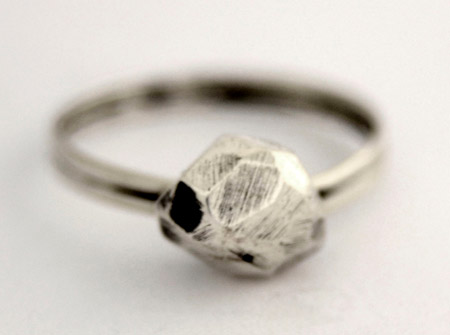 Silver Stone Ring