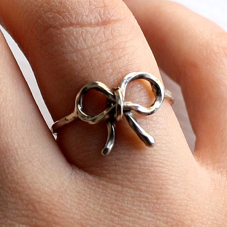 Sterling Silver Bow Ring