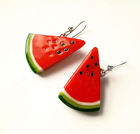 Watermelon Earrings