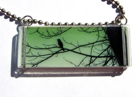 Bird In A Tree Pendant