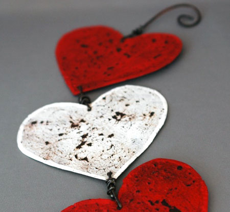 Three Hearts Ornament