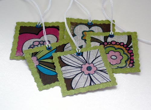 Flower Gift Tags