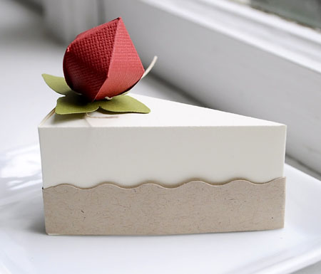 Strawberry Cheesecake Favor Box