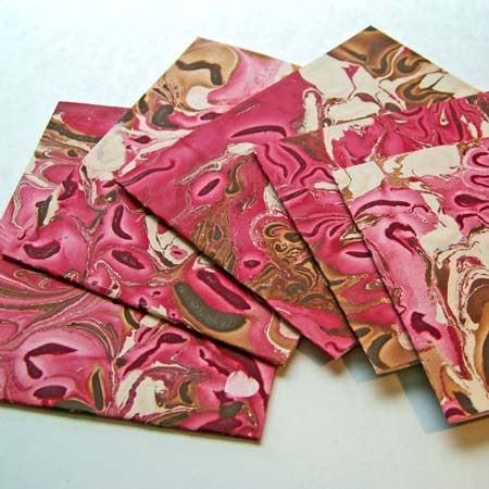 Marbled Note Cards