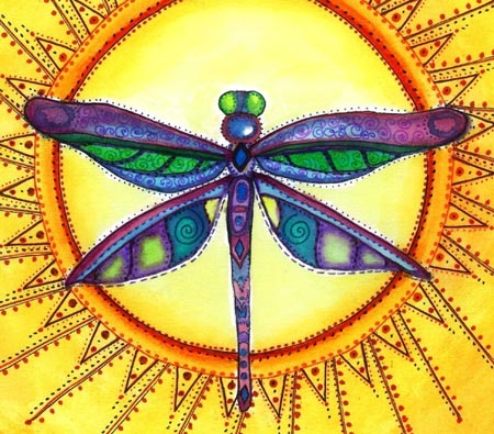 Dragonfly Greeting Card