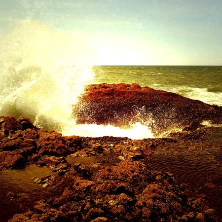 Thors Well in Cape Perpetua, Oregon